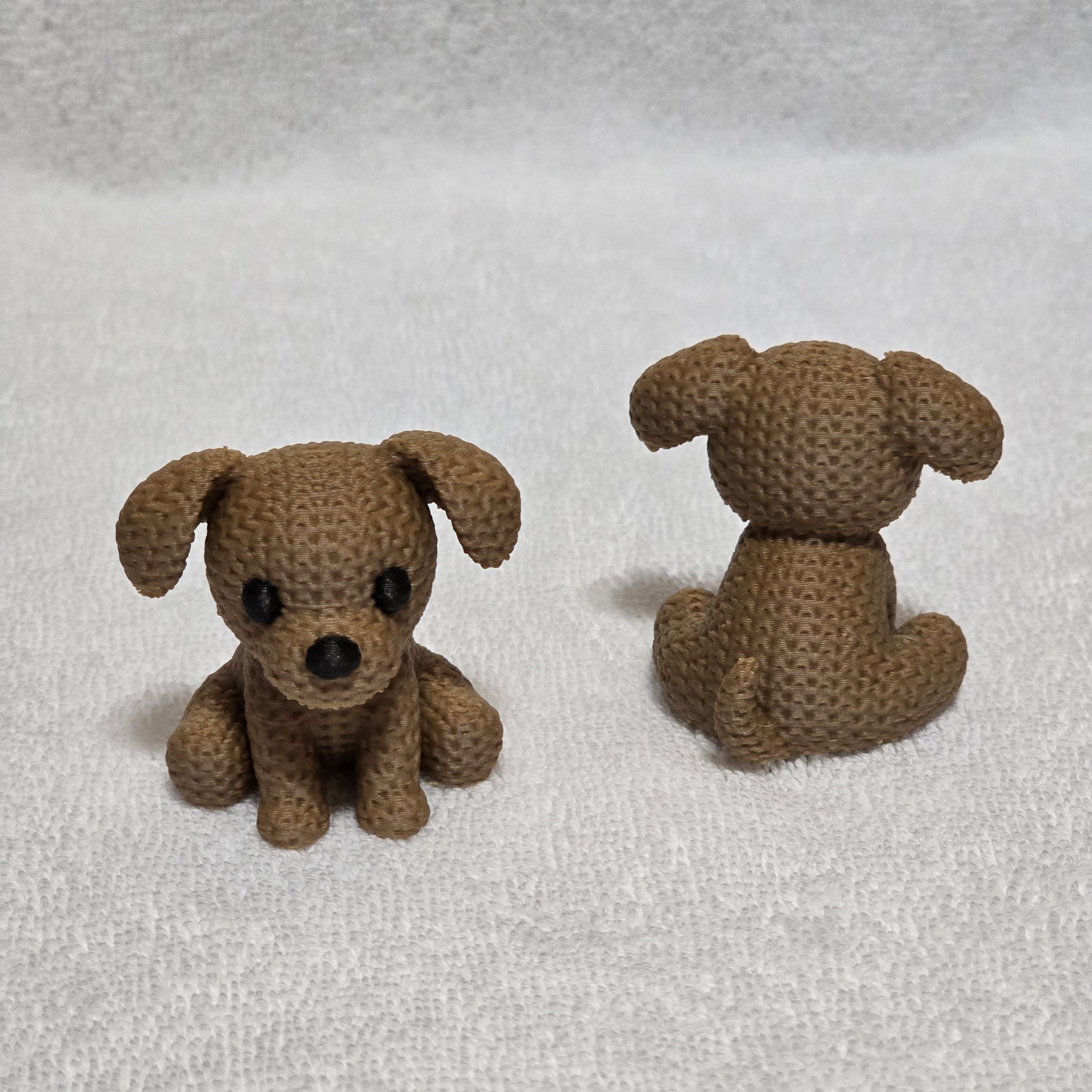 Knitted Puppy Dog