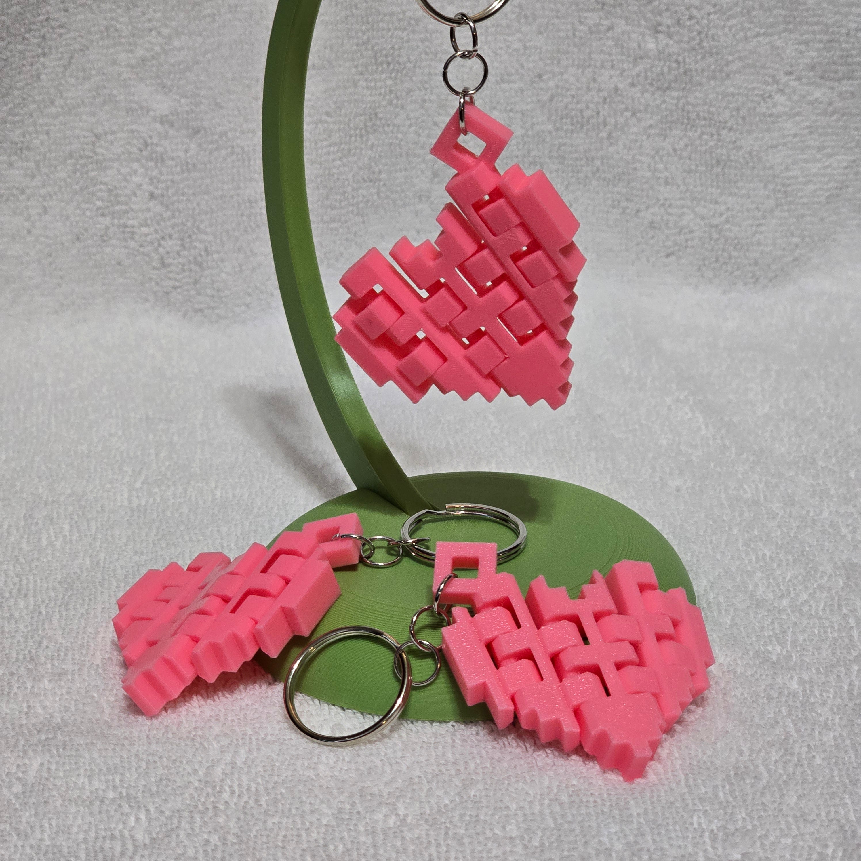 Valentine - Articulated Heart Key Chain